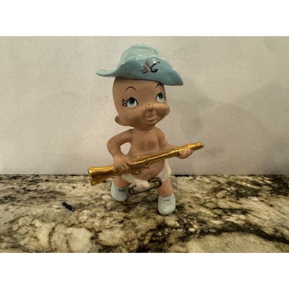 McFarlin Freeman California Collectible Baby Figure W Pew‎ Pew